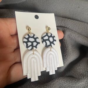 Polymer clay earrings